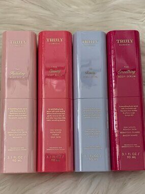 TRULY CLINICAL Body Serum Collection SET OF 4